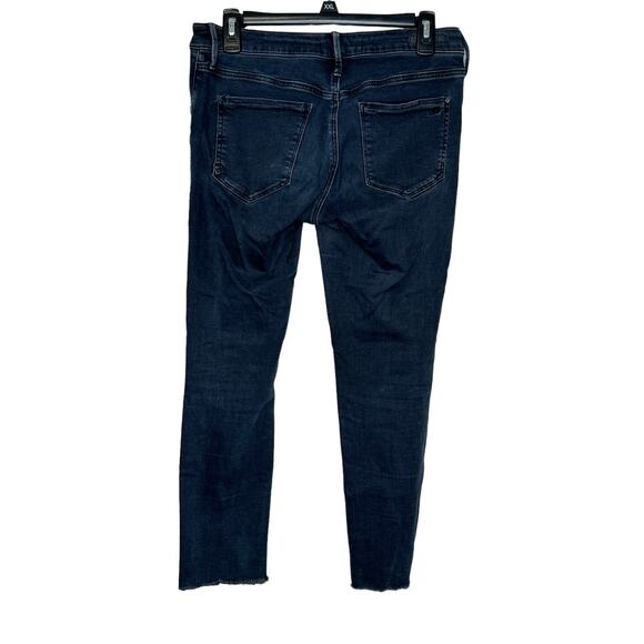 Mavi Alexa Women's‎ Jeans Stretch Mid-Rise Skinny Raw Hem Denim Black Sz. 29/30 - Picture 11 of 11